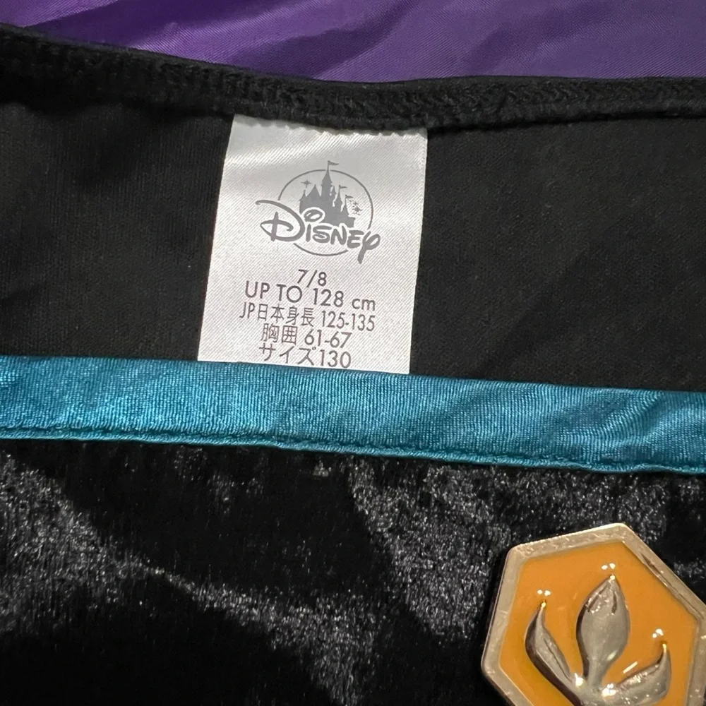 NEW Disney 7/8Y Queen Anna Costume Dress & Cape